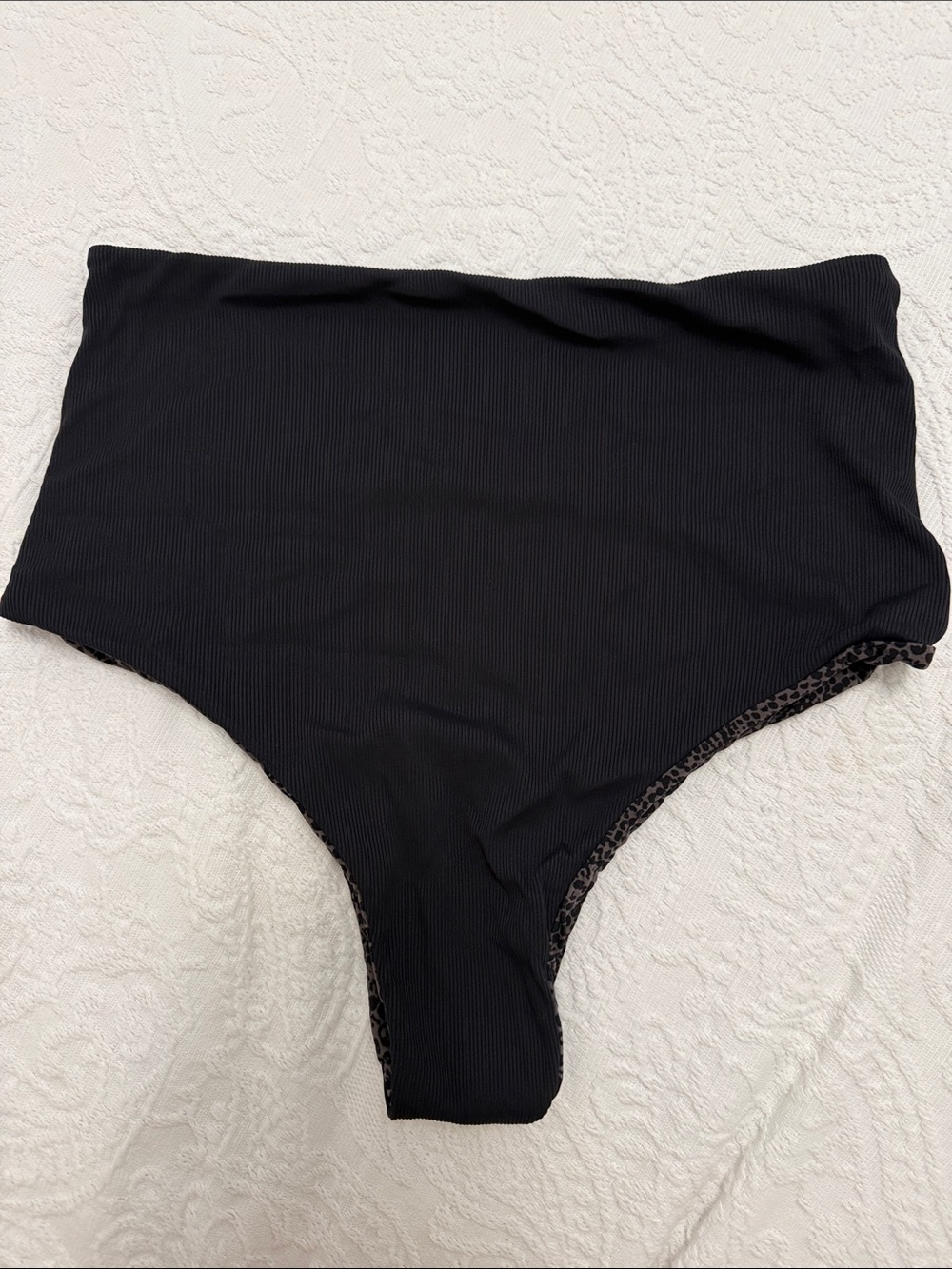 Acacia swimwear Women's High-Waist Black  bottoms